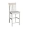 International Concepts 36 in. x 36 in. Square Top Pedestal Table  With 4 Counter Height Stools Set of 5 K-3636TP-11B-S102-4 - alternate 2